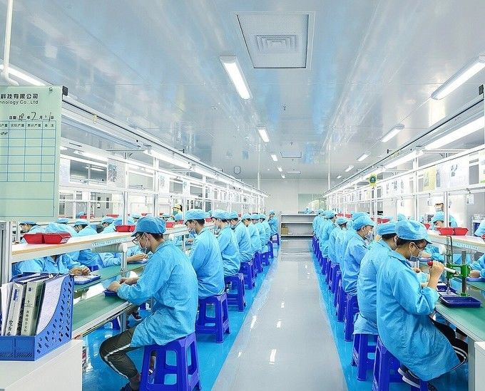Dongguan Hie Hardware Co., Ltd. linea di produzione del fabbricante